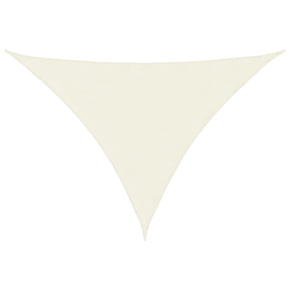 vidaXL Sonnensegel Oxford-Gewebe Dreieckig 4x4x5,8 m Creme