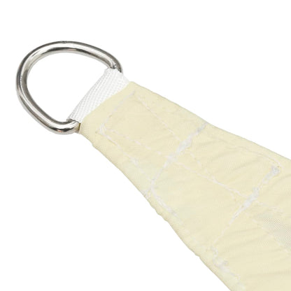 vidaXL Sonnensegel Oxford-Gewebe Trapezförmig 2/4x3 m Cremeweiß