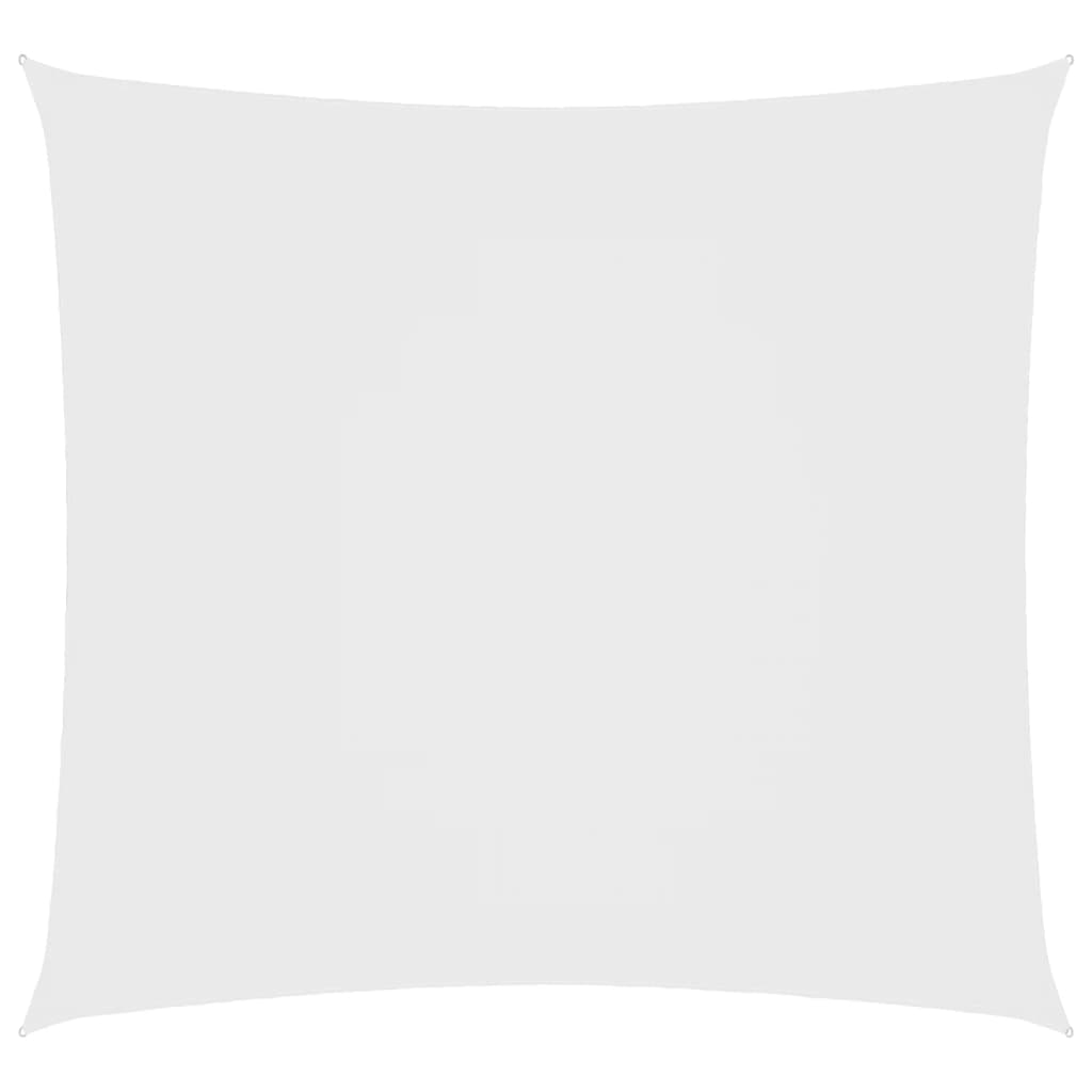 vidaXL Sonnensegel Oxford-Gewebe Quadratisch 2x2 m Weiß