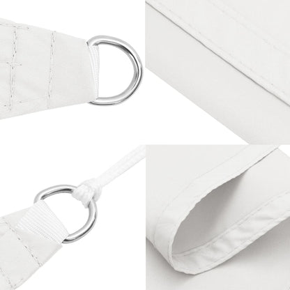 vidaXL Sonnensegel Oxford-Gewebe Quadratisch 2,5x2,5 m Weiß
