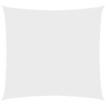 vidaXL Sonnensegel Oxford-Gewebe Quadratisch 5x5 m Weiß