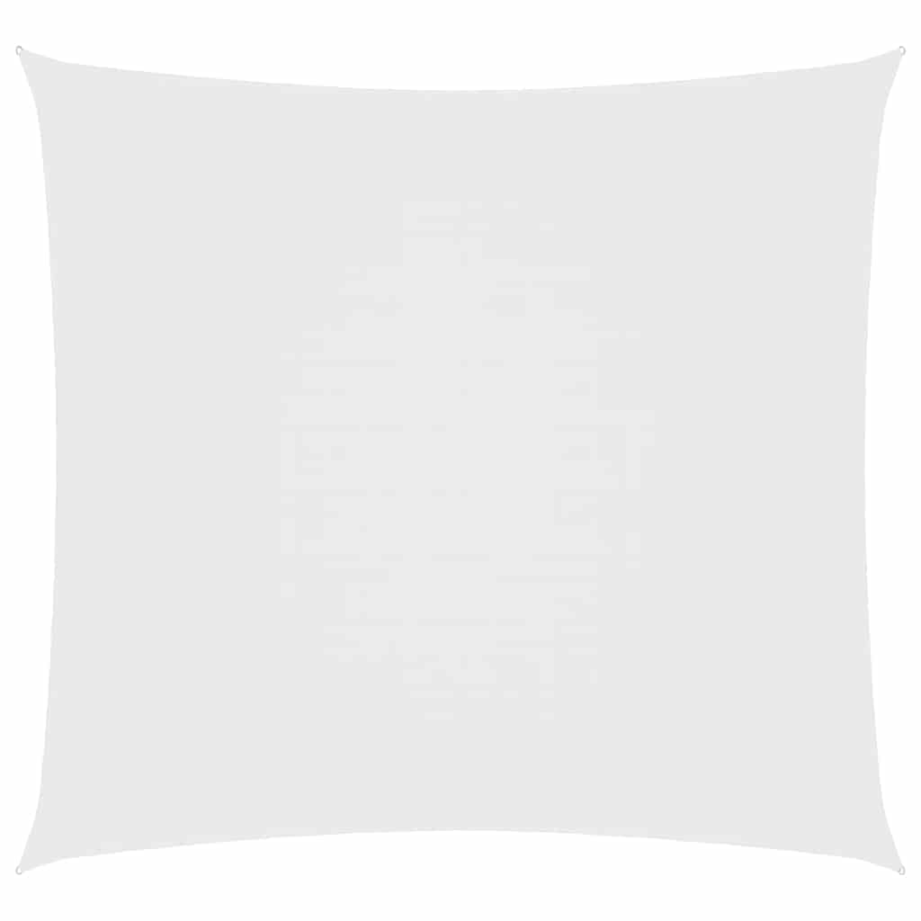 vidaXL Sonnensegel Oxford-Gewebe Quadratisch 6x6 m Weiß