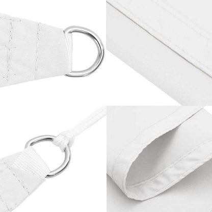 vidaXL Sonnensegel Oxford-Gewebe Quadratisch 6x6 m Weiß