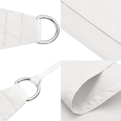 vidaXL Sonnensegel Oxford-Gewebe Rechteckig 2x5 m Weiß