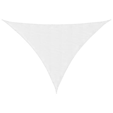 vidaXL Sonnensegel Oxford-Gewebe Dreieckig 2,5x2,5x3,5 m Weiß