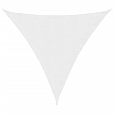 vidaXL Sonnensegel Oxford-Gewebe Dreieckig 3,6x3,6x3,6 m Weiß