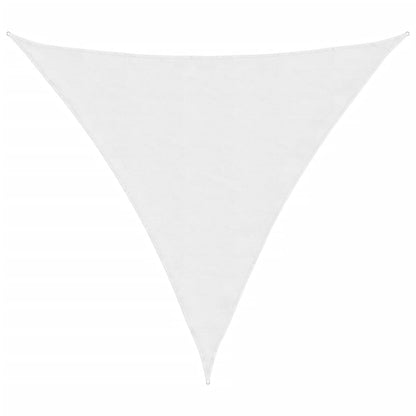 vidaXL Sonnensegel Oxford-Gewebe Dreieckig 3,6x3,6x3,6 m Weiß