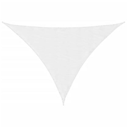 vidaXL Voile d'ombrage en tissu Oxford triangulaire 3x4x5 m Blanc