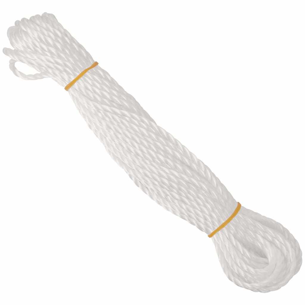 vidaXL Voile d'ombrage en tissu Oxford triangulaire 4x4x4 m blanc