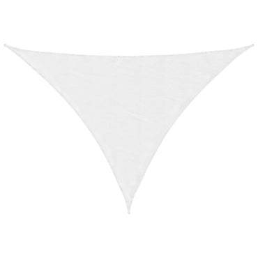 vidaXL Sonnensegel Oxford-Gewebe Dreieckig 5x6x6 m Weiß