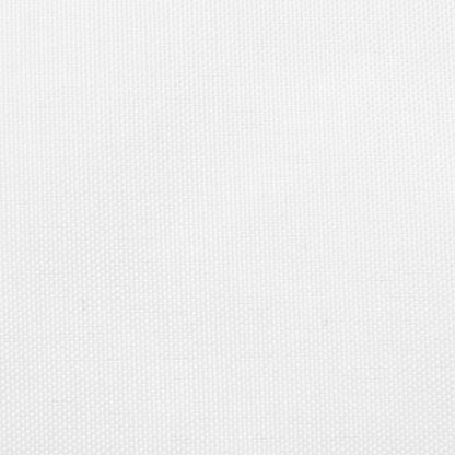vidaXL Sonnensegel Oxford-Gewebe Trapezförmig 3/5x4 m Weiß