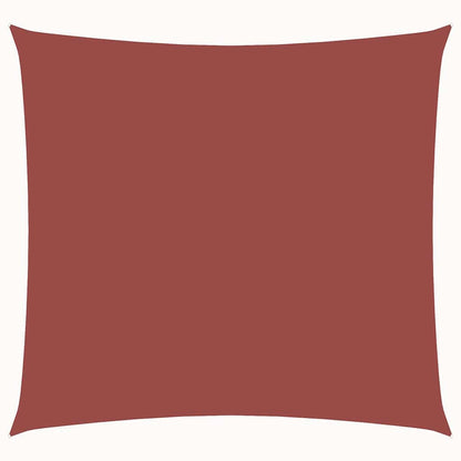 vidaXL Sonnensegel Oxford-Gewebe Quadratisch 3x3 m Terrakotta-Rot