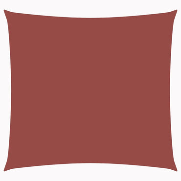 vidaXL Sonnensegel Oxford-Gewebe Quadratisch 4x4 m Terrakotta-Rot