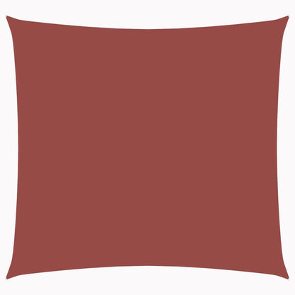 vidaXL Sonnensegel Oxford-Gewebe Quadratisch 5x5 m Terrakotta-Rot