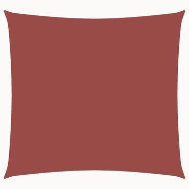 vidaXL Sonnensegel Oxford-Gewebe Quadratisch 7x7 m Terrakotta-Rot