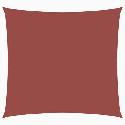 vidaXL Sonnensegel Oxford-Gewebe Quadratisch 7x7 m Terrakotta-Rot