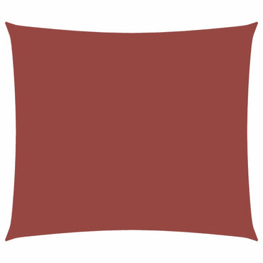 vidaXL Sonnensegel Oxford-Gewebe Rechteckig 2,5x3,5 m Terrakotta-Rot