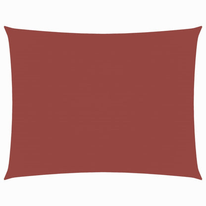 vidaXL Sonnensegel Oxford-Gewebe Rechteckig 2,5x4 m Terrakotta-Rot
