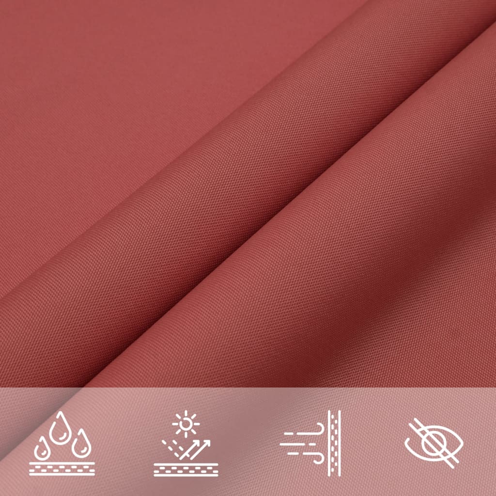 vidaXL Sonnensegel Oxford-Gewebe Rechteckig 2,5x4 m Terrakotta-Rot