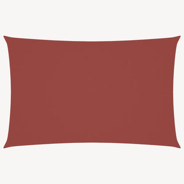 vidaXL Sonnensegel Oxford-Gewebe Rechteckig 2,5x5 m Terrakotta-Rot