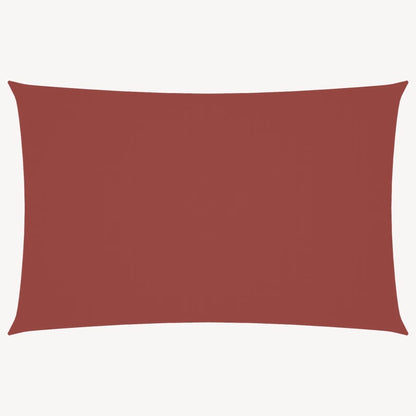 vidaXL Sonnensegel Oxford-Gewebe Rechteckig 2,5x5 m Terrakotta-Rot