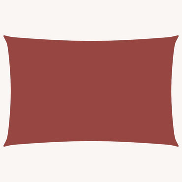 vidaXL Voile d'ombrage en tissu Oxford rectangulaire 5x8 m Rouge terre cuite