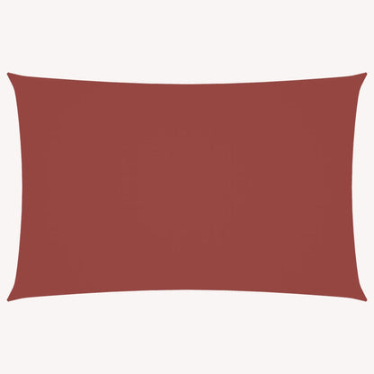 vidaXL Sonnensegel Oxford-Gewebe Rechteckig 6x8 m Terrakotta-Rot