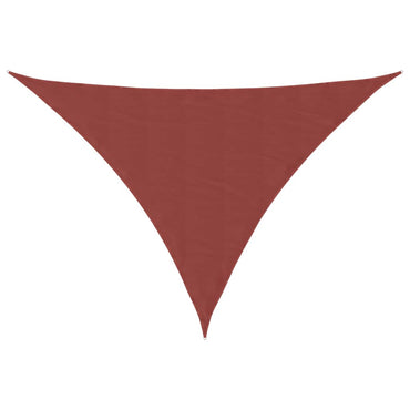 vidaXL Sonnensegel Oxford-Gewebe Dreieckig 5x6x6 m Terrakotta-Rot
