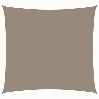 vidaXL Sonnensegel Oxford-Gewebe Quadratisch 3x3 m Taupe