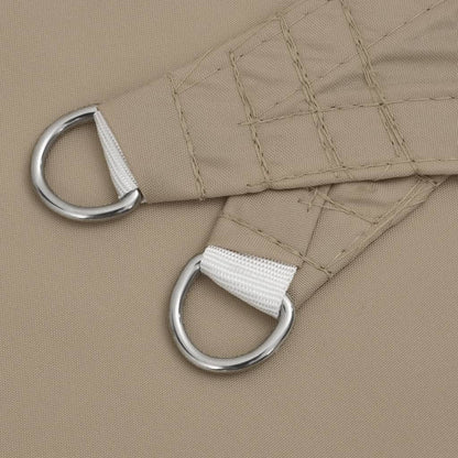 vidaXL Sonnensegel Oxford-Gewebe Quadratisch 3x3 m Taupe