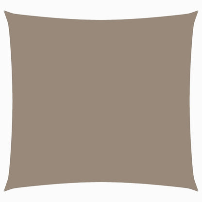 vidaXL Voile d'ombrage Tissu Oxford Carré 4,5x4,5 m Taupe