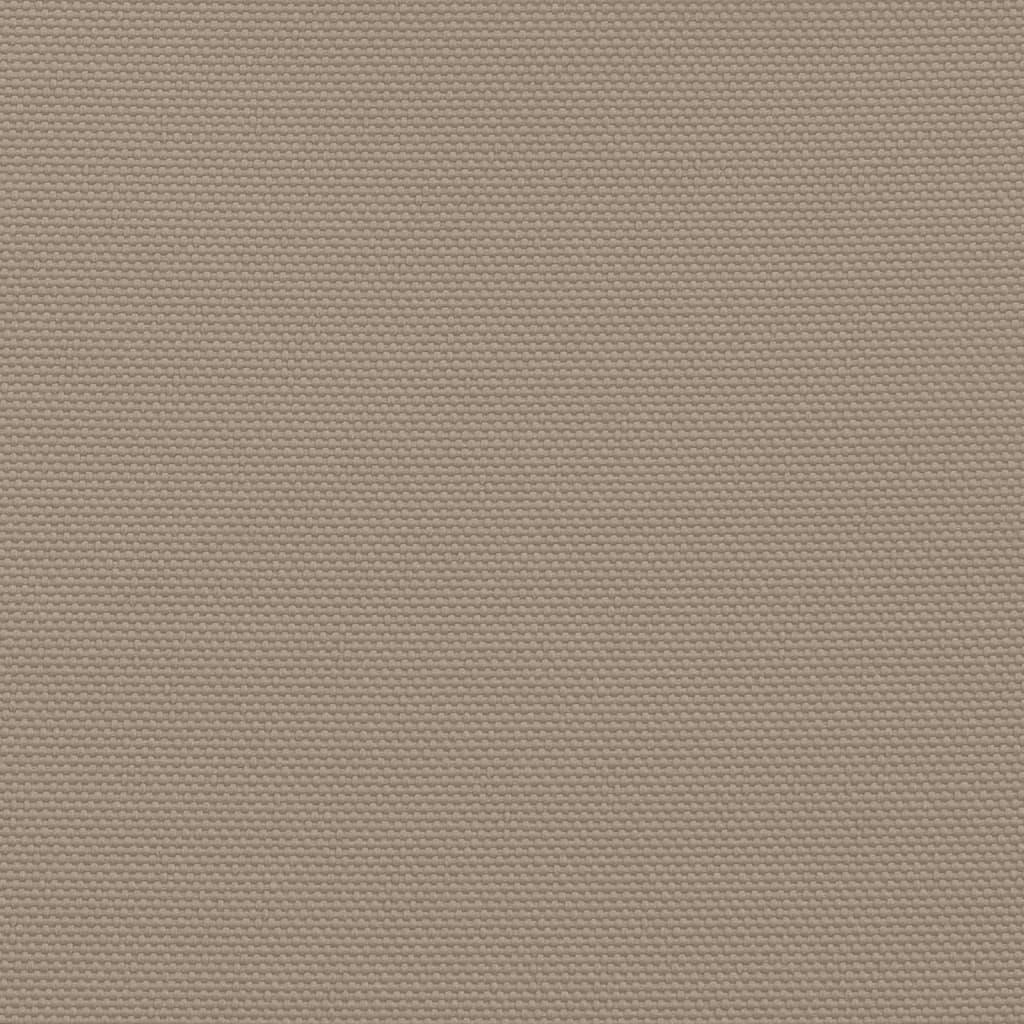vidaXL Voile d'ombrage Tissu Oxford Carré 4,5x4,5 m Taupe