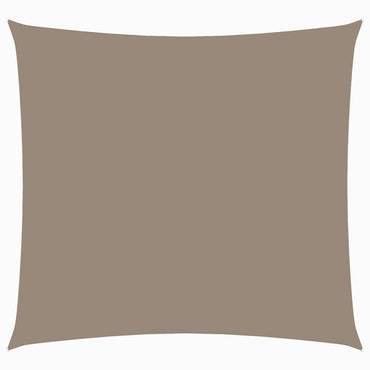 vidaXL Sonnensegel Oxford-Gewebe Quadratisch 6x6 m Taupe