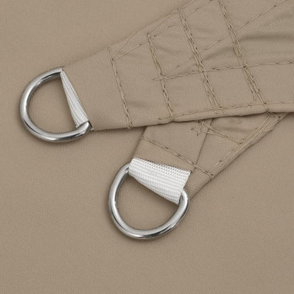 vidaXL Sonnensegel Oxford-Gewebe Rechteckig 2x3,5 m Taupe
