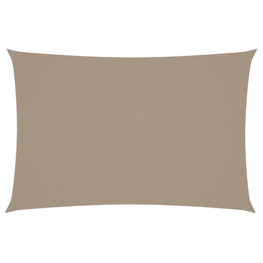 vidaXL Sonnensegel Oxford-Gewebe Rechteckig 2x4 m Taupe
