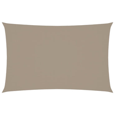 vidaXL Sonnensegel Oxford-Gewebe Rechteckig 2x4,5 m Taupe