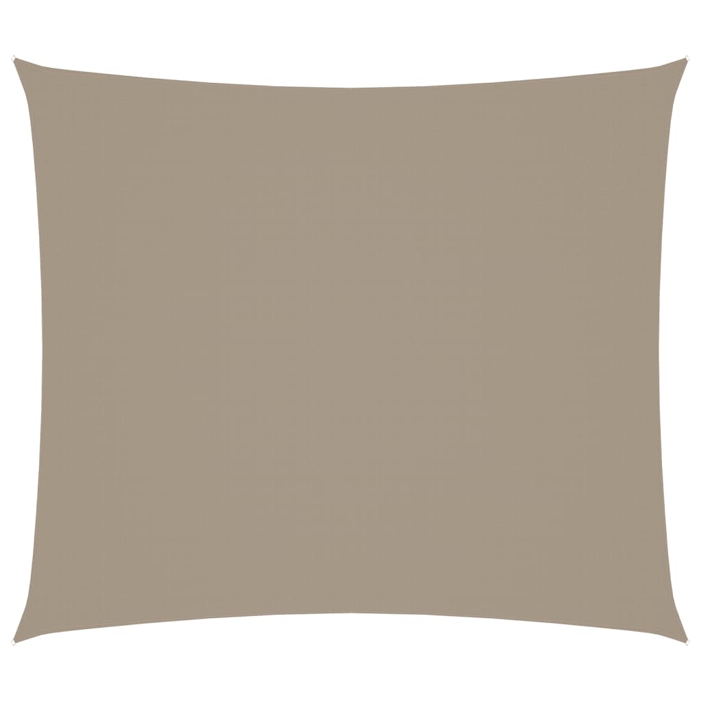 vidaXL Sonnensegel Oxford-Gewebe Rechteckig 2,5x3 m Taupe