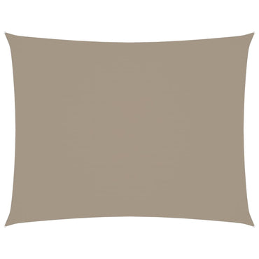 vidaXL Sonnensegel Oxford-Gewebe Rechteckig 2,5x3,5 m Taupe