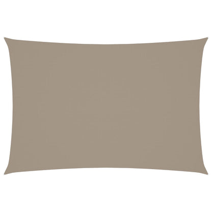 vidaXL Sonnensegel Oxford-Gewebe Rechteckig 2,5x4,5 m Taupe