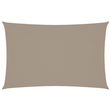 vidaXL Sonnensegel Oxford-Gewebe Rechteckig 4x7 m Taupe