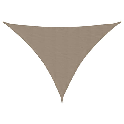 vidaXL Sonnensegel Oxford-Gewebe Dreieckig 3x4x4 m Taupe