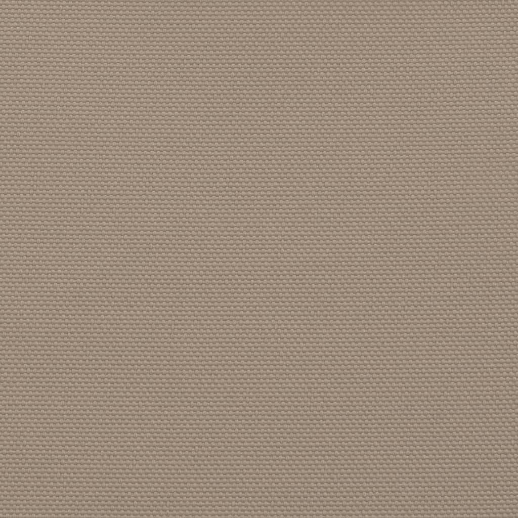 vidaXL Sonnensegel Oxford-Gewebe Dreieckig 4x4x4 m Taupe