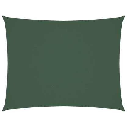 vidaXL Voile d'ombrage Oxford rectangulaire 2x3 m vert foncé