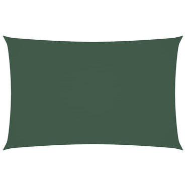 vidaXL Voile d'ombrage Tissu Oxford Rectangulaire 2x4,5 m Vert foncé