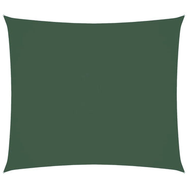 vidaXL Voile d'ombrage Tissu Oxford Rectangulaire 2,5x3 m Vert foncé