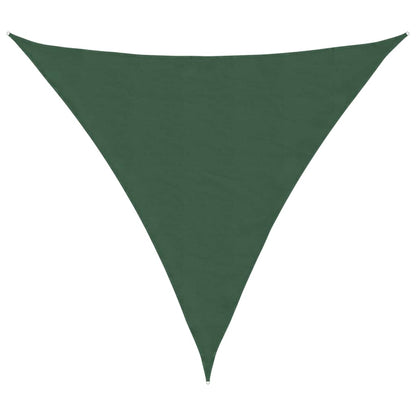 vidaXL Sonnensegel Oxford-Gewebe Dreieckig 3,6x3,6x3,6 m Dunkelgrün