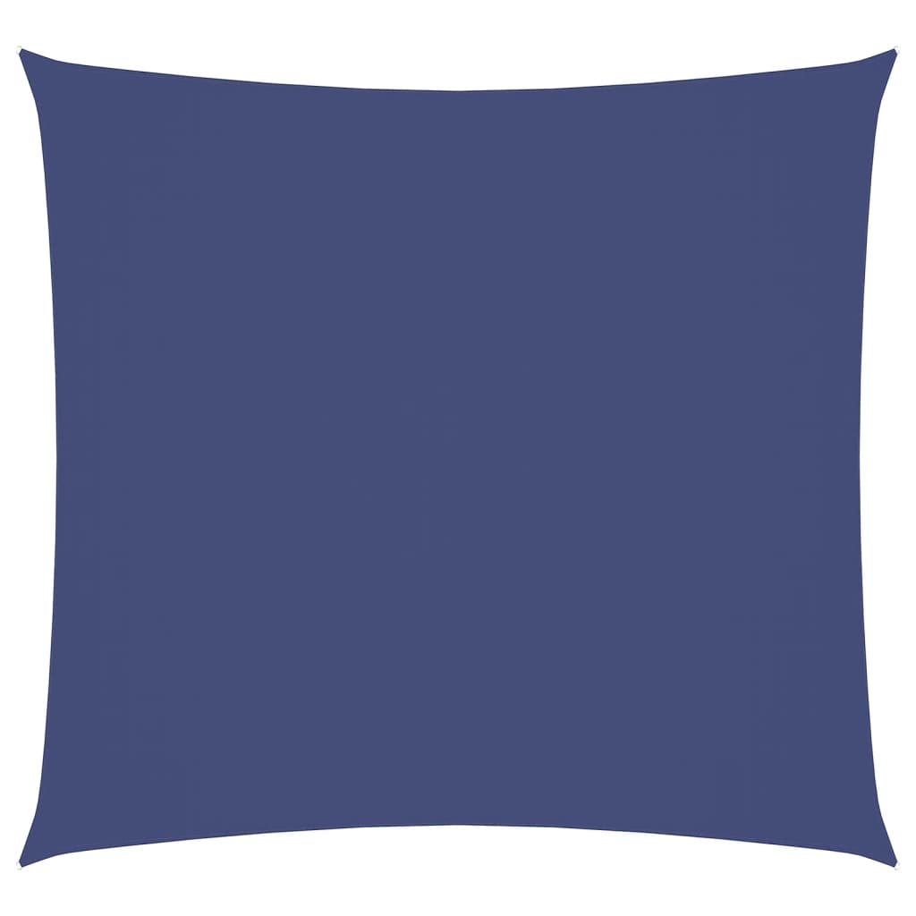 vidaXL Sonnensegel Oxford-Gewebe Quadratisch 6x6 m Blau