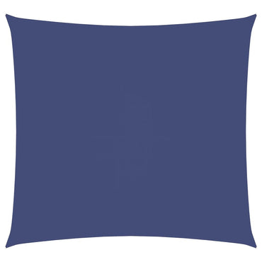 vidaXL Sonnensegel Oxford-Gewebe Quadratisch 7x7 m Blau
