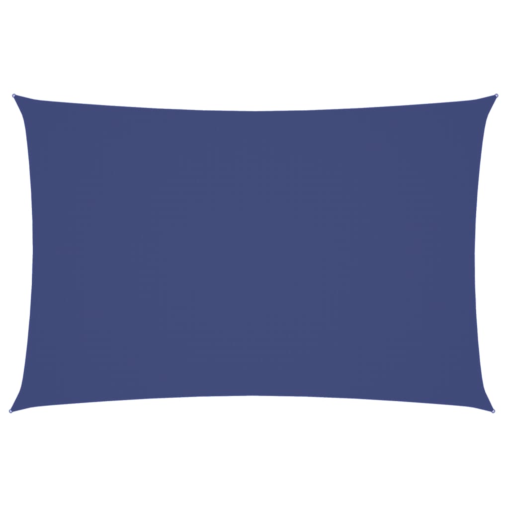 vidaXL Sonnensegel Oxford-Gewebe Rechteckig 2x4 m Blau