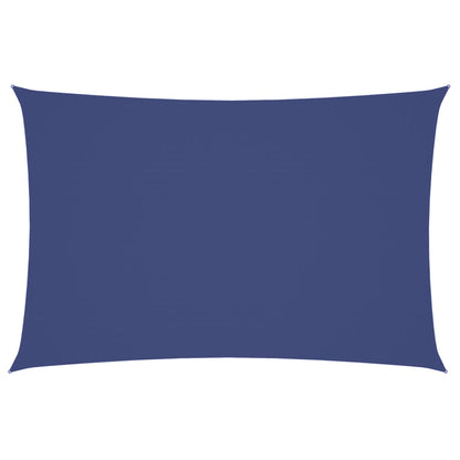 vidaXL Sonnensegel Oxford-Gewebe Rechteckig 2x4 m Blau